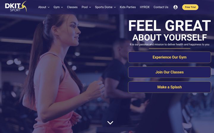 Screenshot ta' dkitsport.ie