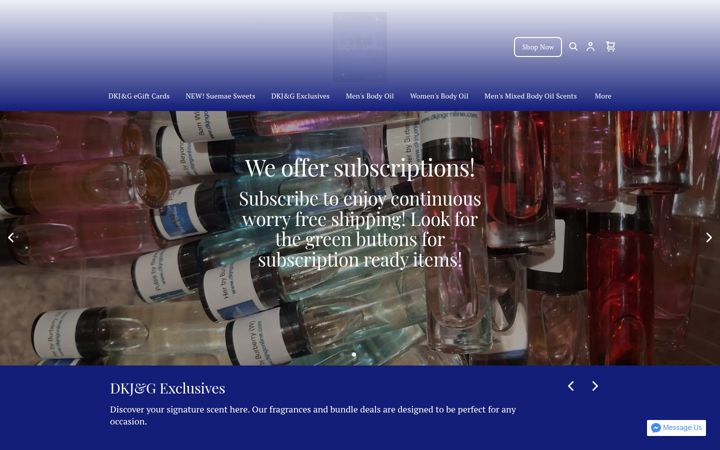 Screenshot of dkjngonline.com