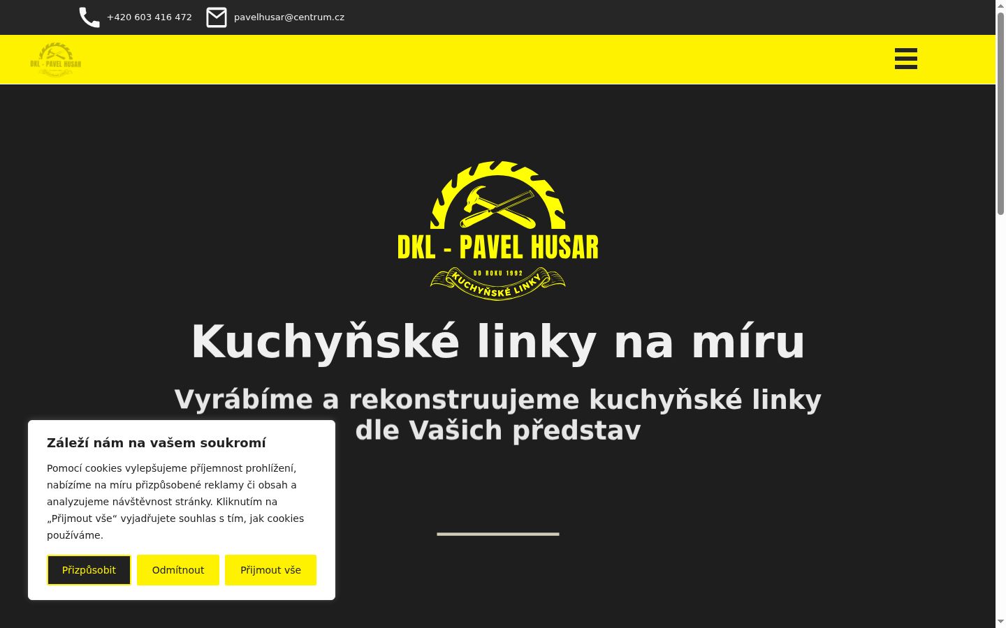 Screenshot tal-banner tal-kunsens muri qabel kwalunkwe interazzjoni