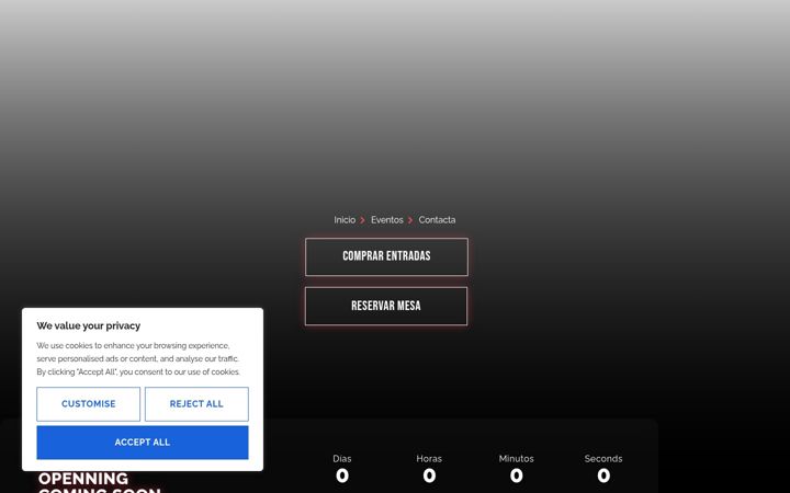 Screenshot of dklubbarcelona.com