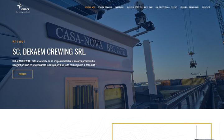 Screenshot of dkm.ro