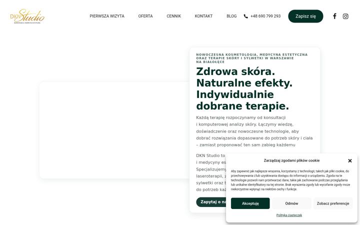 Ekrano kopija dknstudio.pl