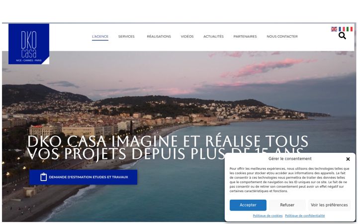 Screenshot of dkocasa.com