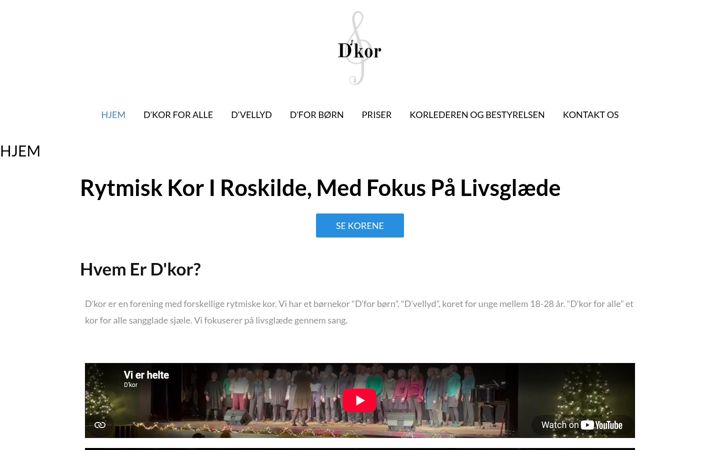 Captura de pantalla de dkor.dk