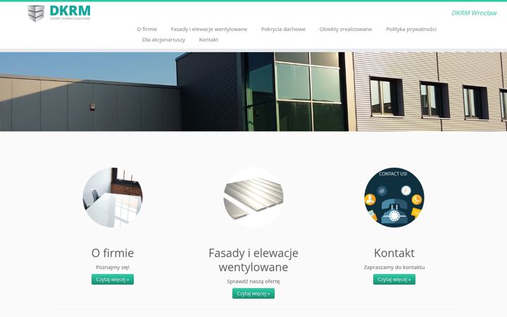 Ekrano kopija dkrm.com.pl