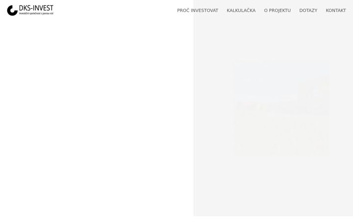 Snímek obrazovky dks-invest.cz