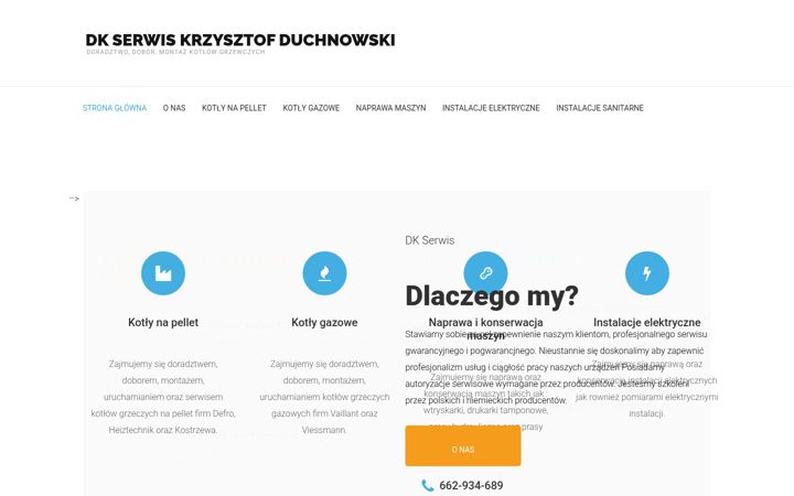 Zrzut ekranu dkserwis.eu