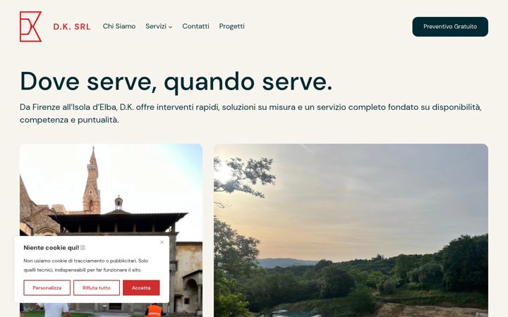Screenshot of dksrl.com