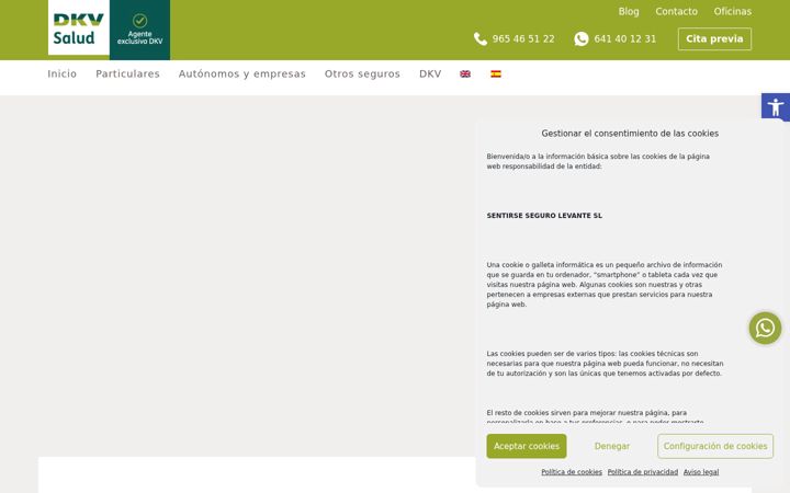 Snímek obrazovky dkvagentesentirseseguro.es