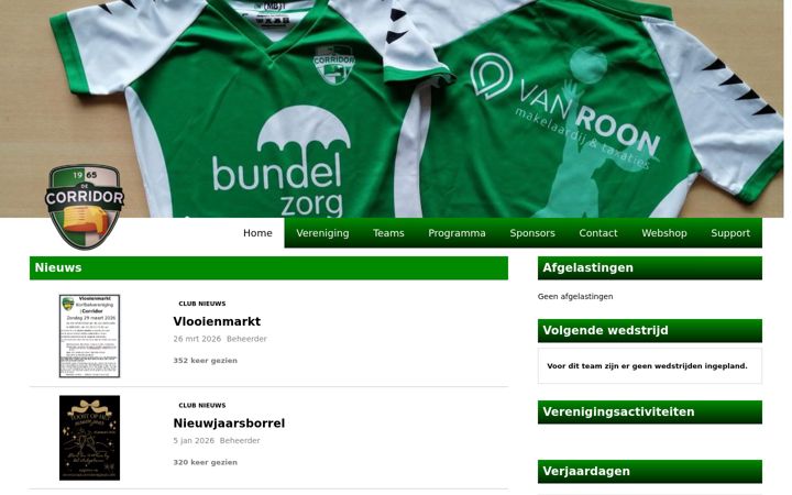 Skærmbillede af dkvdecorridor.nl