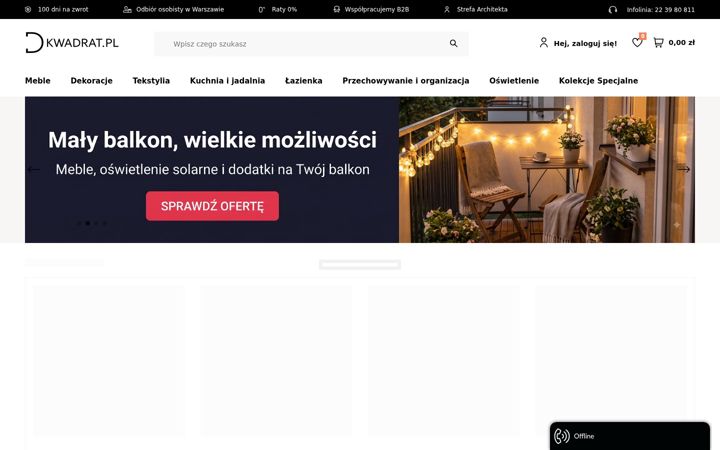 Ekrano kopija dkwadrat.pl