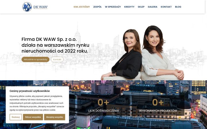 Ekrano kopija dkwaw.pl