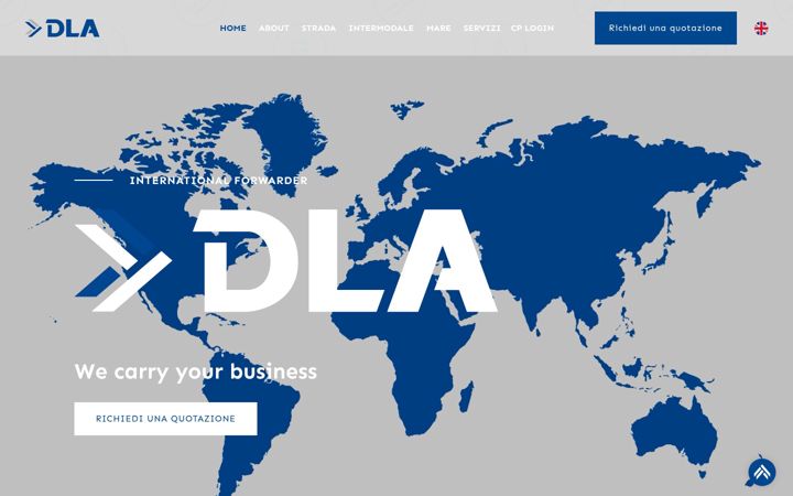 Screenshot of dla-italy.com