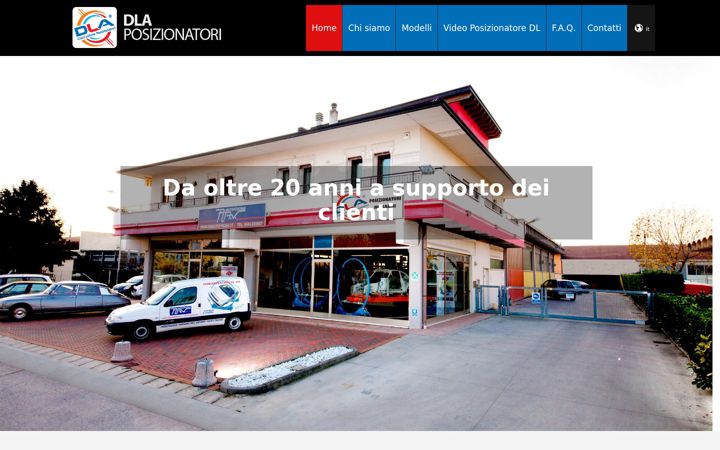 Screenshot of dla-posizionatori.it