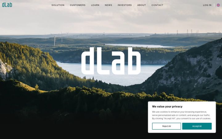 Screenshot of dlaboratory.com
