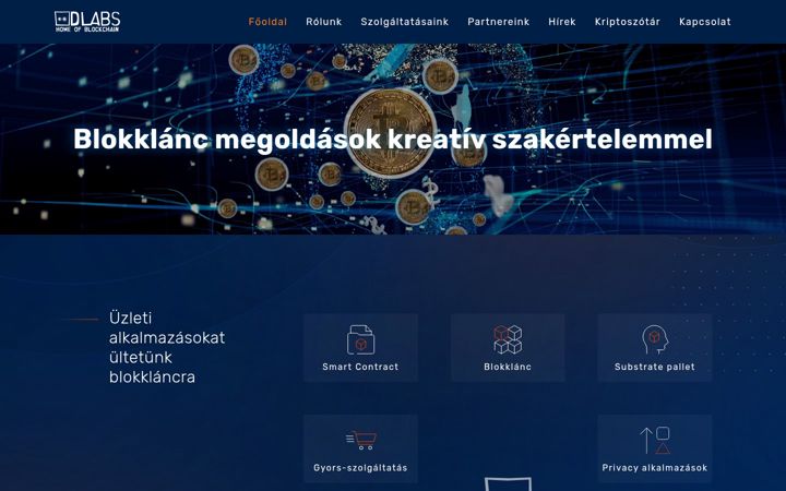 Screenshot of dlabs.hu