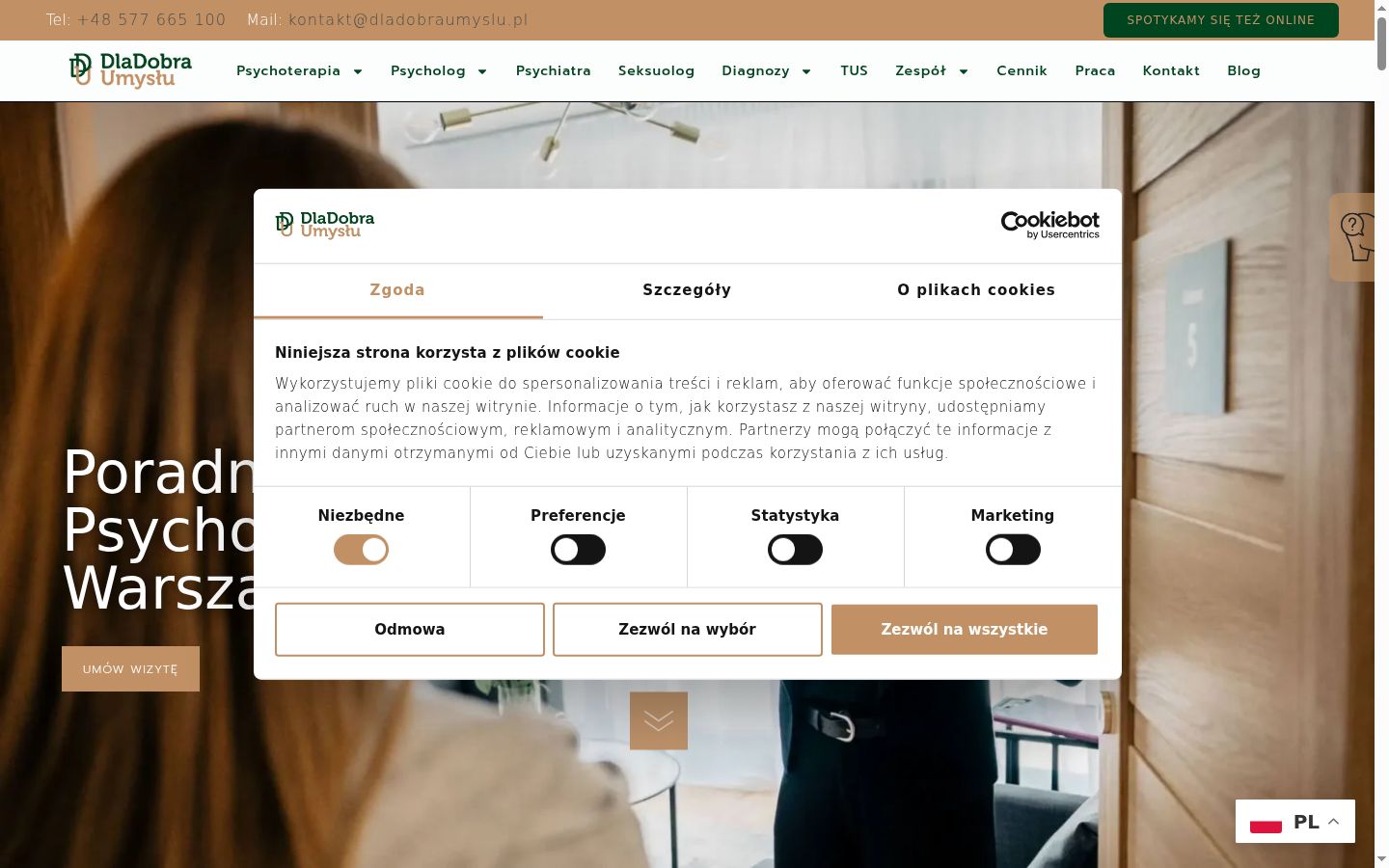 Sutikimo reklamjuostės, rodytos prieš bet kokią sąveiką, ekrano kopija