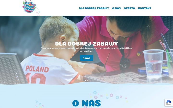 Captura de pantalla de dladobrejzabawy.pl