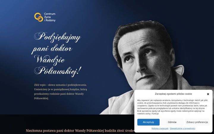 Captura de pantalla de dladrpoltawskiej.pl
