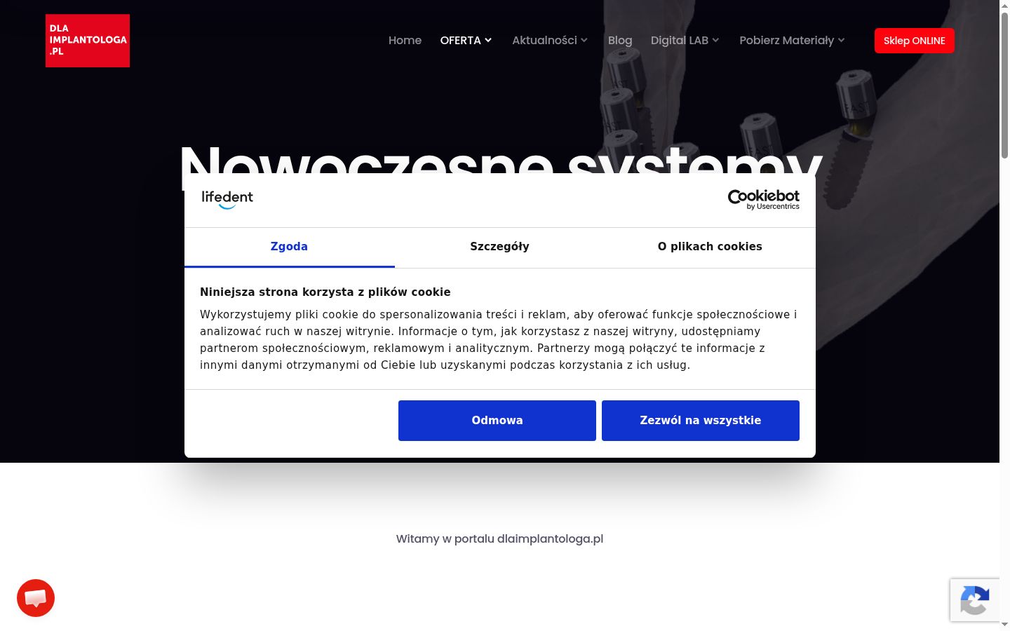 Sutikimo reklamjuostės, rodytos prieš bet kokią sąveiką, ekrano kopija