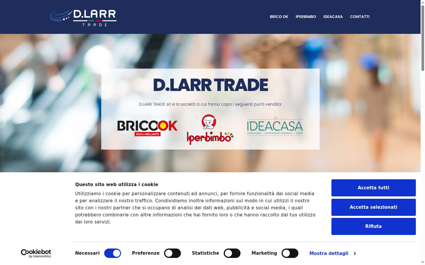 Screenshot tal-banner tal-kunsens muri qabel kwalunkwe interazzjoni
