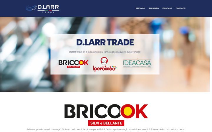Screenshot of dlarrtrade.it