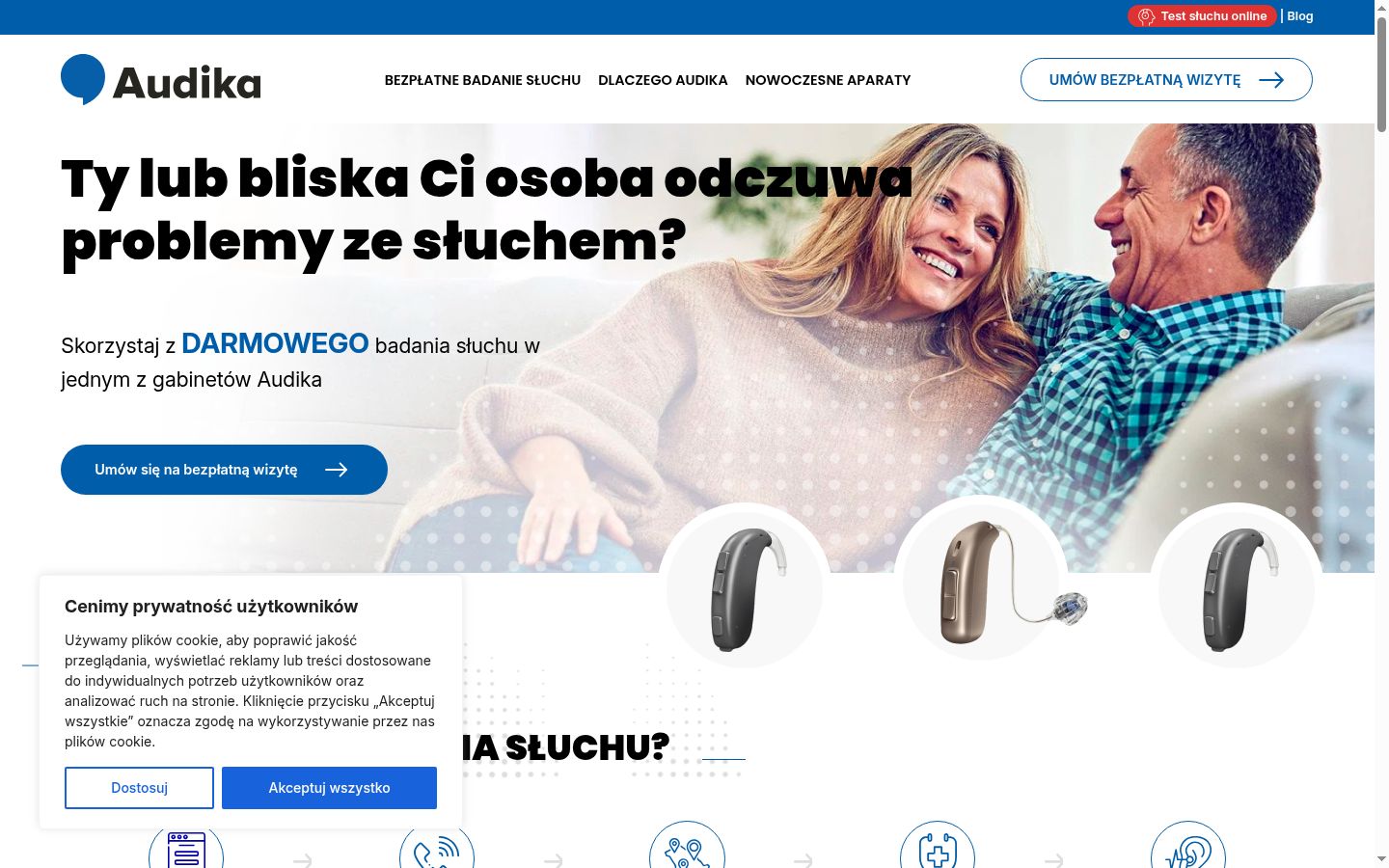 Screenshot van de toestemmingsbanner zoals getoond vóór enige interactie