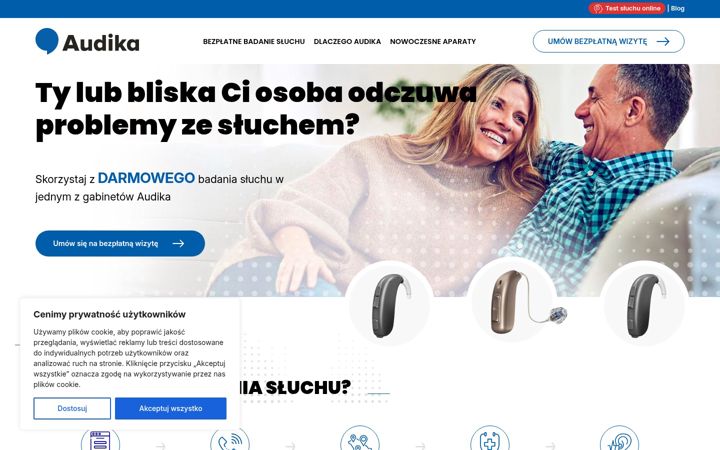Screenshot di dlasluchu.pl
