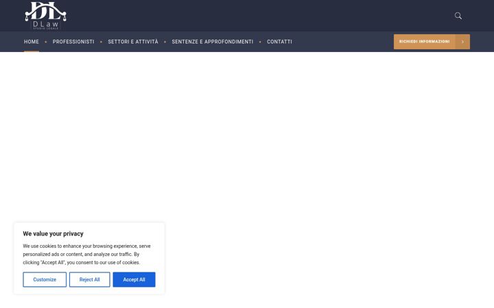 Screenshot of dlawstudio.it