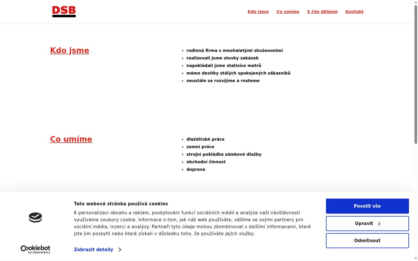 Screenshot des Einwilligungsbanners vor jeglicher Interaktion