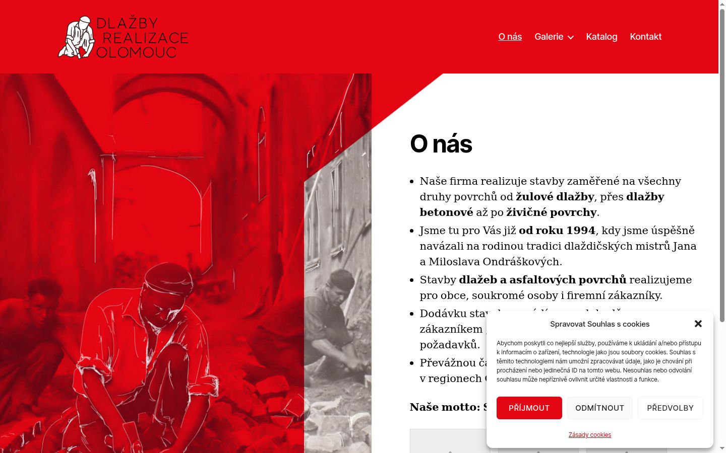 Snímek obrazovky baneru souhlasu zobrazeného před jakoukoli interakcí