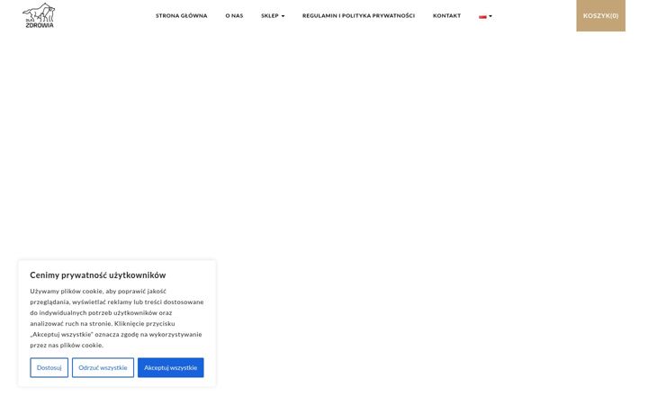 Captura de pantalla de dlazdrowiazwierzat.pl