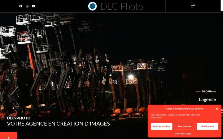 Screenshot of dlc-photo.com