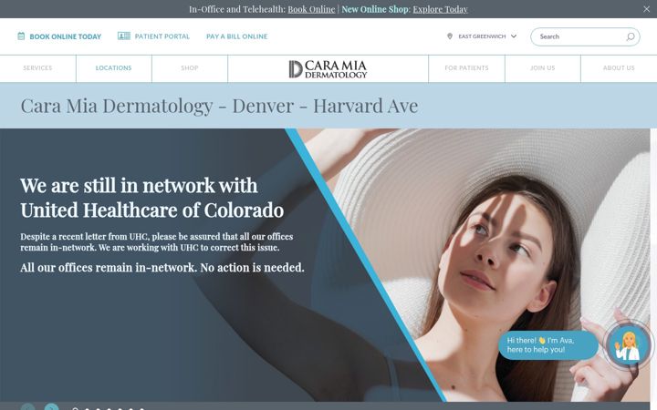 Screenshot of dlcderm.com