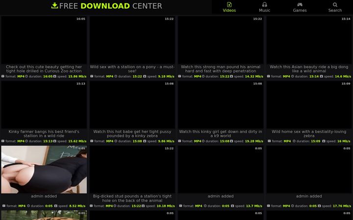 Screenshot of dlcentral.top
