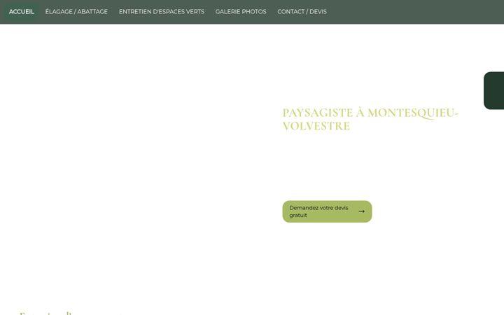 Captura de pantalla de dlcm-jardins.fr