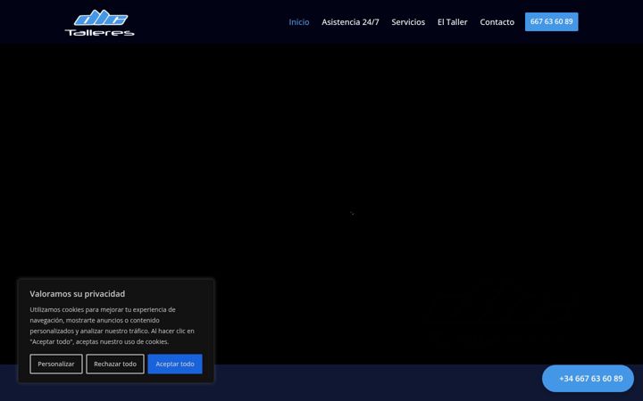 Snímek obrazovky dlctalleres.es