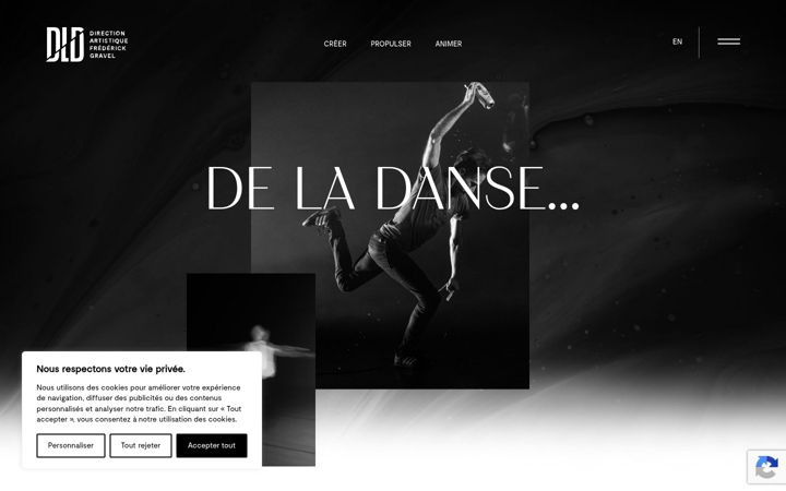 Screenshot of dldanse.com