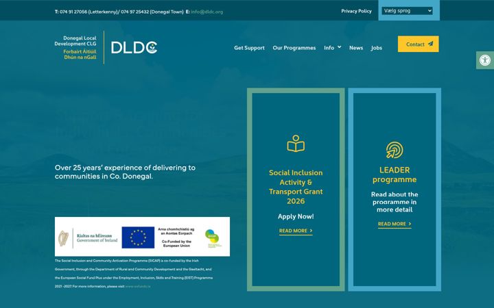 Screenshot of dldc.org