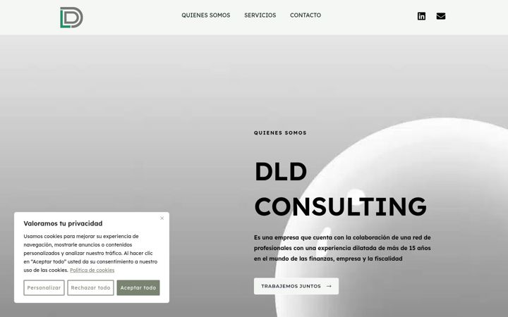 Screenshot of dldconsulting.eu