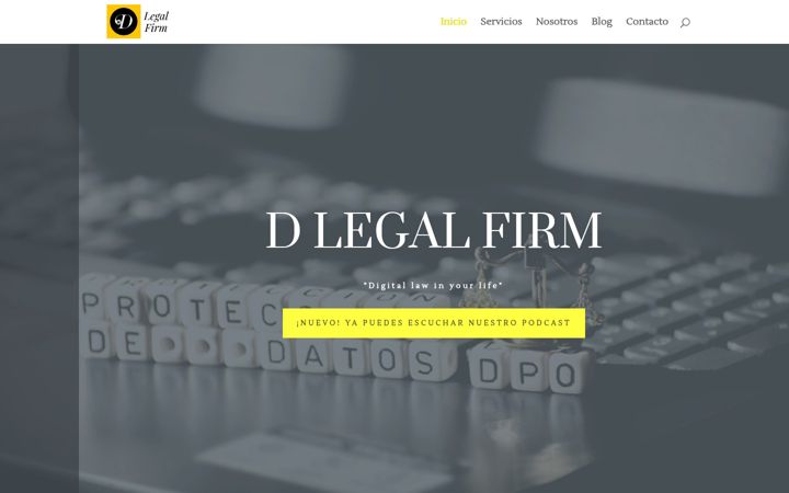 Screenshot of dlegalfirm.com