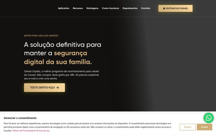 Screenshot stránky dlespiao.com.br