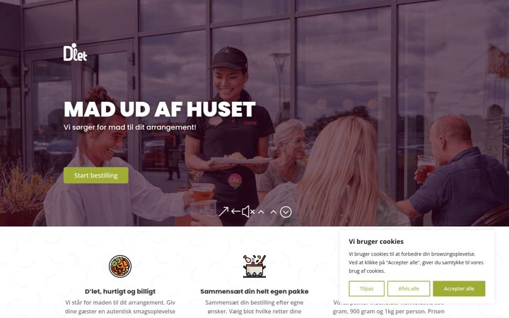 Screenshot of dletudafhuset.dk