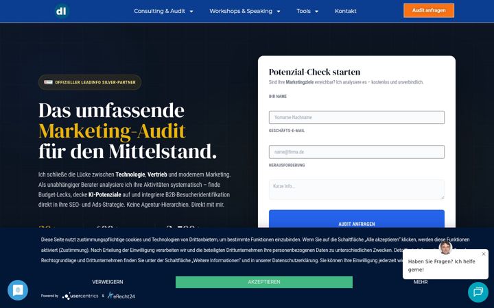 Screenshot του dlick.de