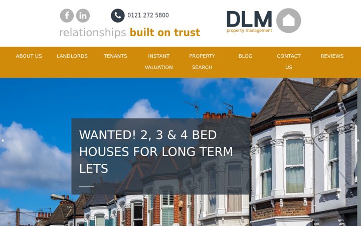 Snímek obrazovky dlmpropertymanagement.co.uk