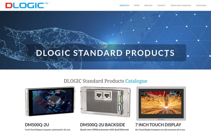 Screenshot of dlogiceu.de