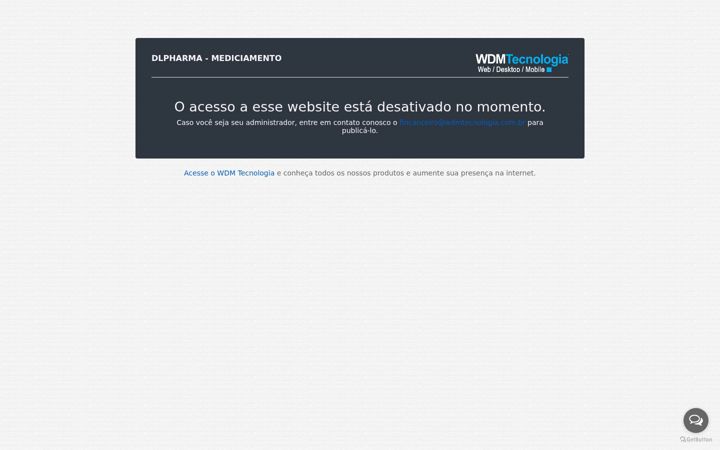 Screenshot stránky dlpharma.com.br