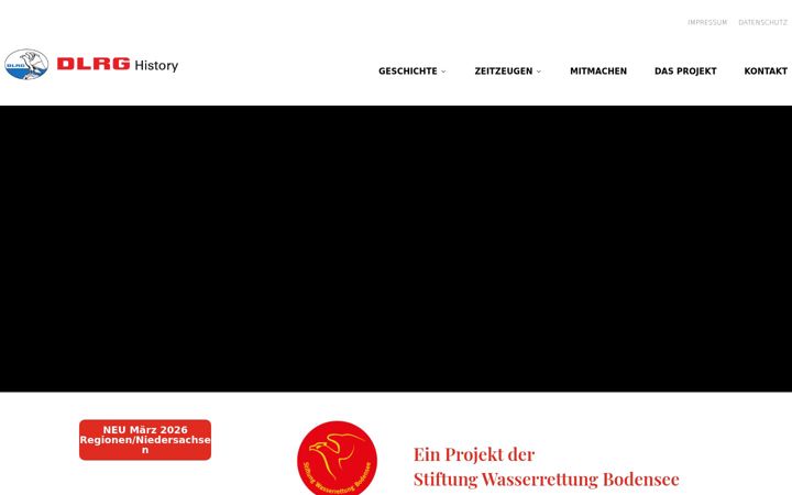 Screenshot του dlrg-history.de
