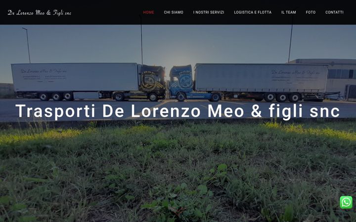 Screenshot of dlrtrasportisnc.com