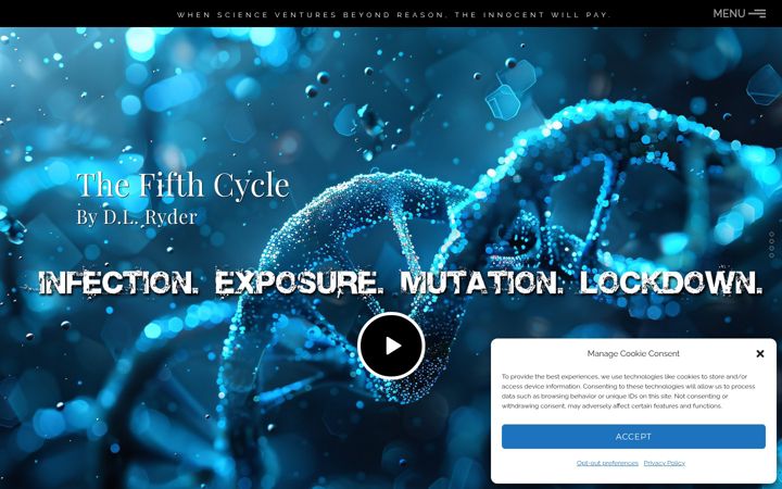 Screenshot of dlryder.com